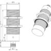 RFID HF bralna glava simptom PRO HF-R-I, M30, IP67_4